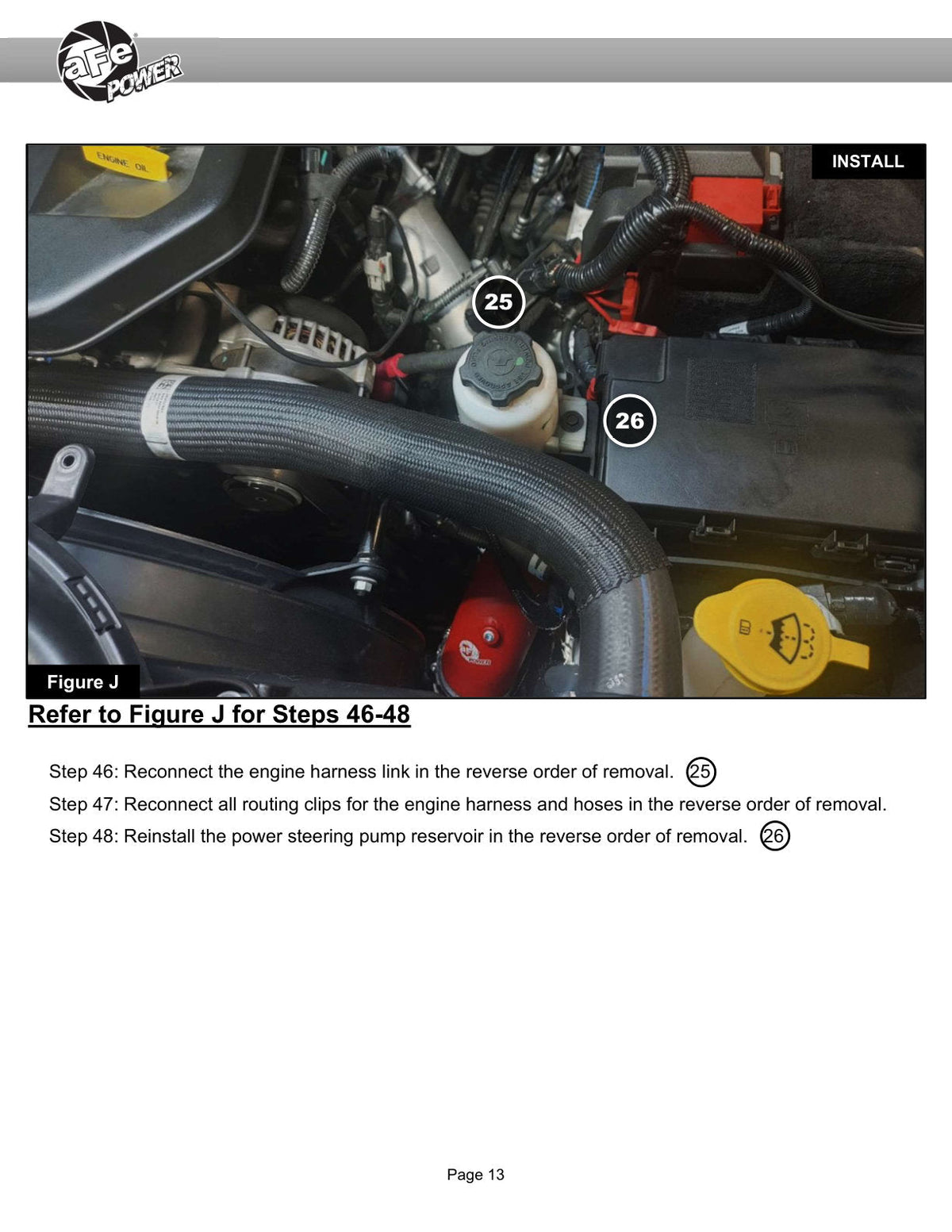 aFe BladeRunner 3in & 3-1/2in AL Hot and Cold Charge Pipe Kit Black RAM Diesel Trucks 25-26 L6-6.7L