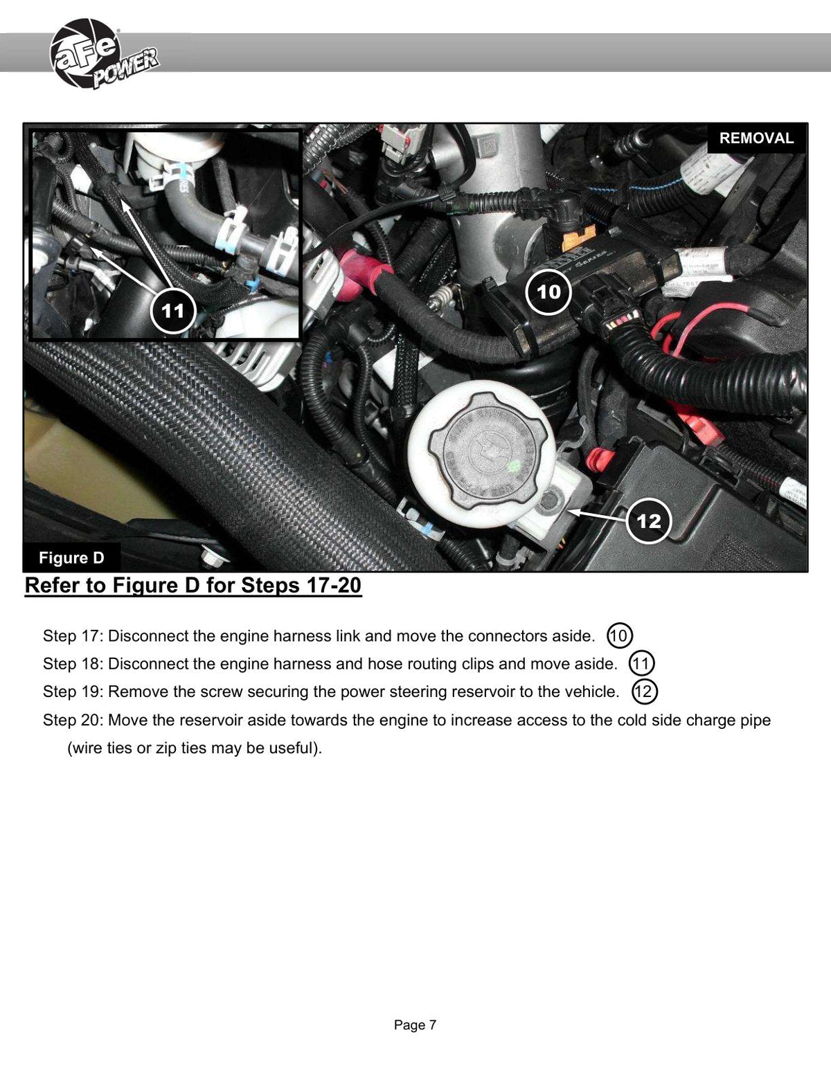 aFe BladeRunner 3in & 3-1/2in AL Hot and Cold Charge Pipe Kit Red RAM Diesel Trucks 25-26 L6-6.7L