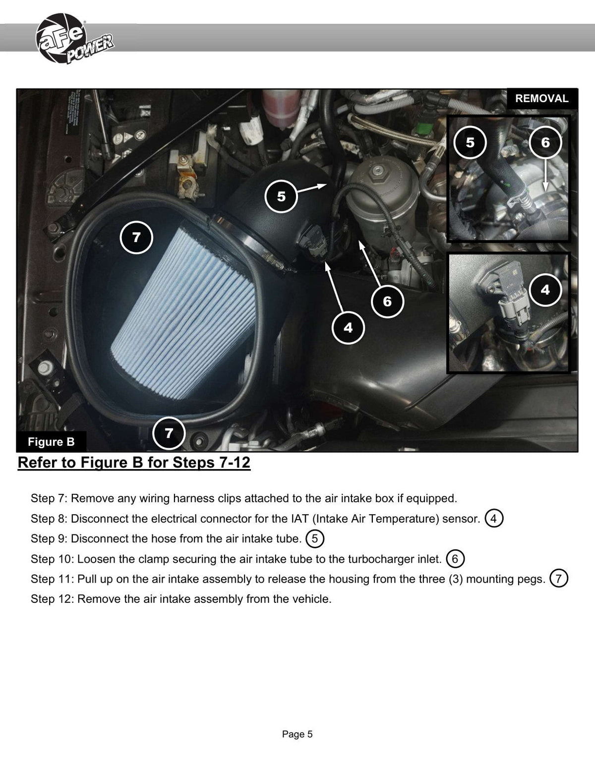 aFe BladeRunner 3in Aluminum Hot Charge Pipe Black RAM Diesel Trucks 25-26 L6-6.7L (td)