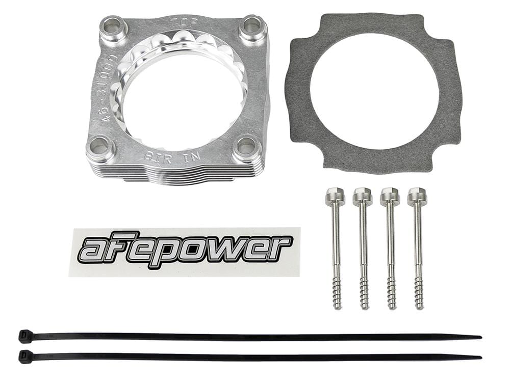 aFe Silver Bullet Throttle Body Spacer 12-15 BMW 328i (F30) L4-2.0L N20/N26