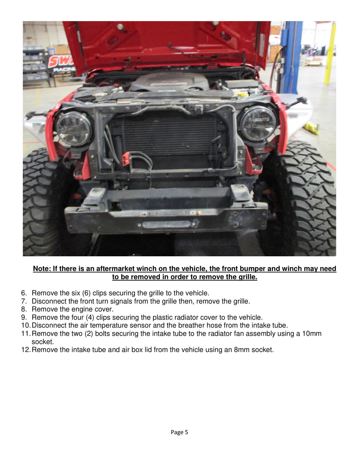 aFe BladeRunner GT Series Bar and Plate Radiator w/ Black Hoses 12-18 Jeep Wrangler (JK) V6 3.6L