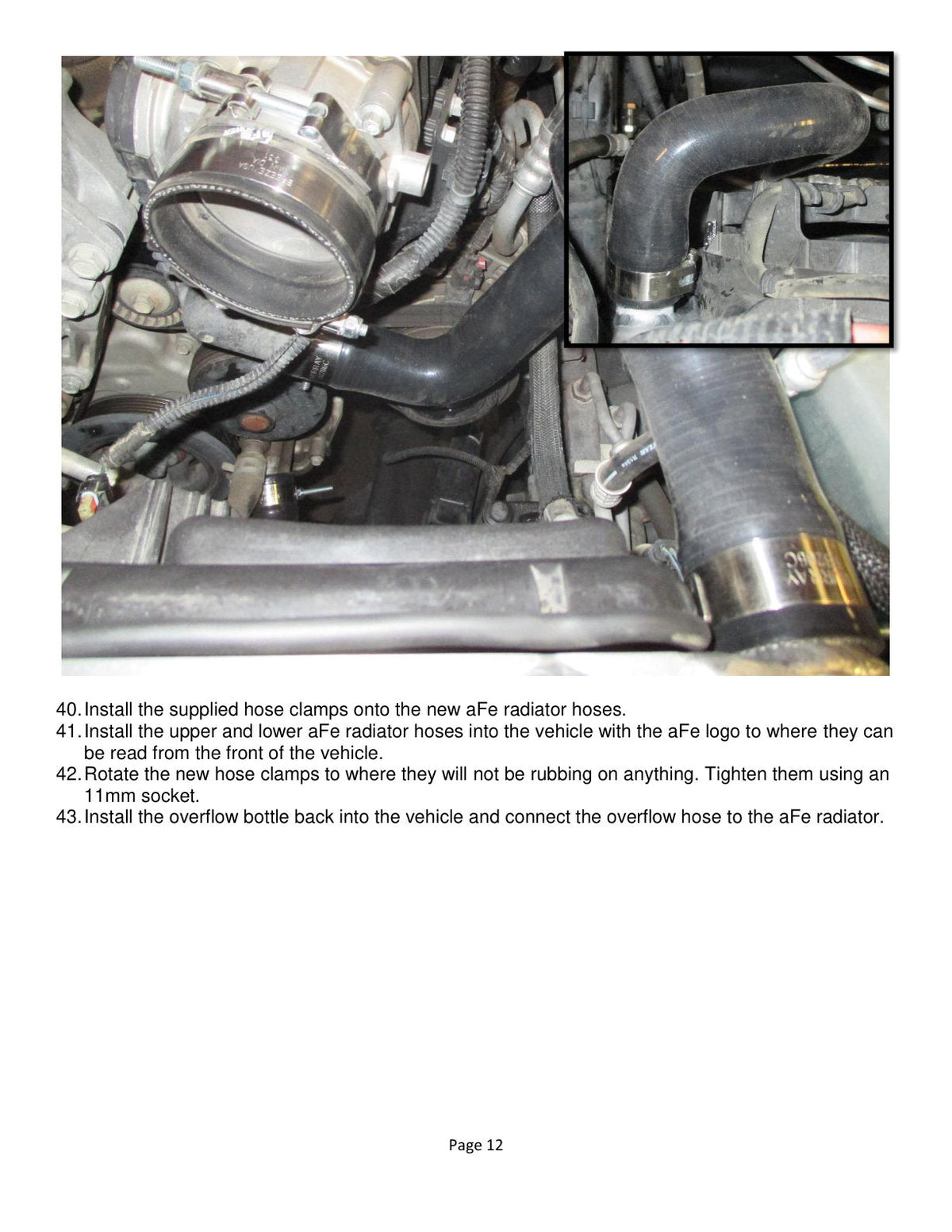 aFe BladeRunner GT Series Bar and Plate Radiator w/ Black Hoses 12-18 Jeep Wrangler (JK) V6 3.6L