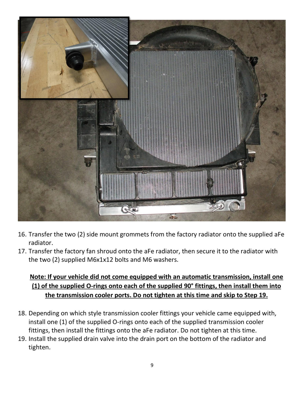 aFe BladeRunner Street Series Tube & Fin Aluminum Radiator 01-19 Nissan Patrol (Y61) L6 4.8L