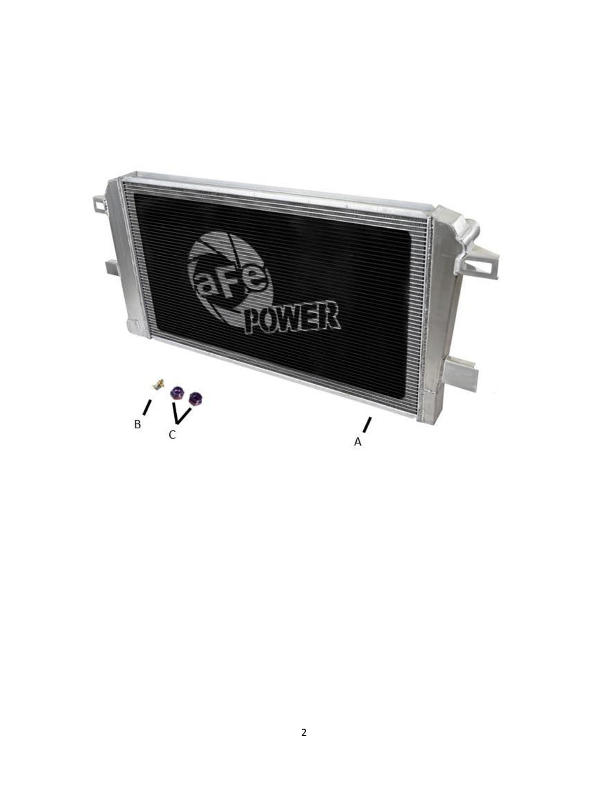 aFe BladeRunner Street Series Tube & Fin Aluminum Radiator 01-05 GM Diesel Trucks 6.6L V8