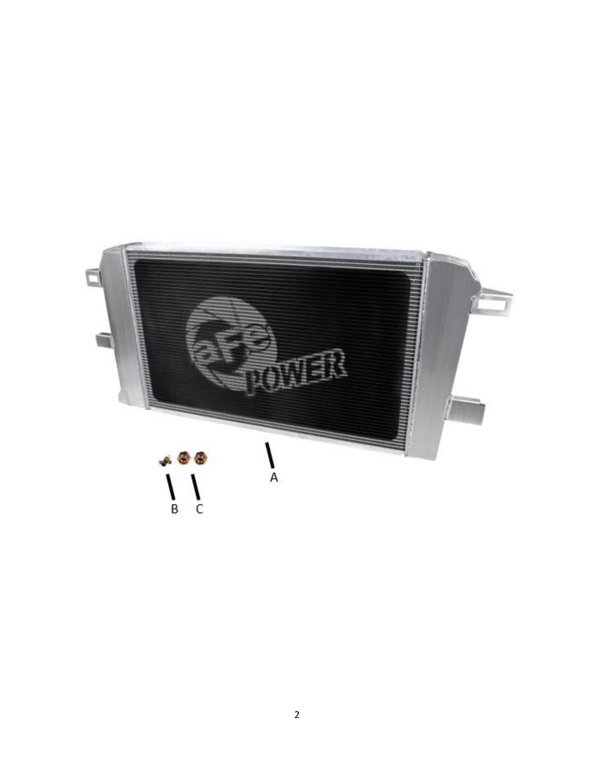 aFe BladeRunner Street Series Tube & Fin Aluminum Radiator 06-10 GM Diesel Trucks 6.6L V8