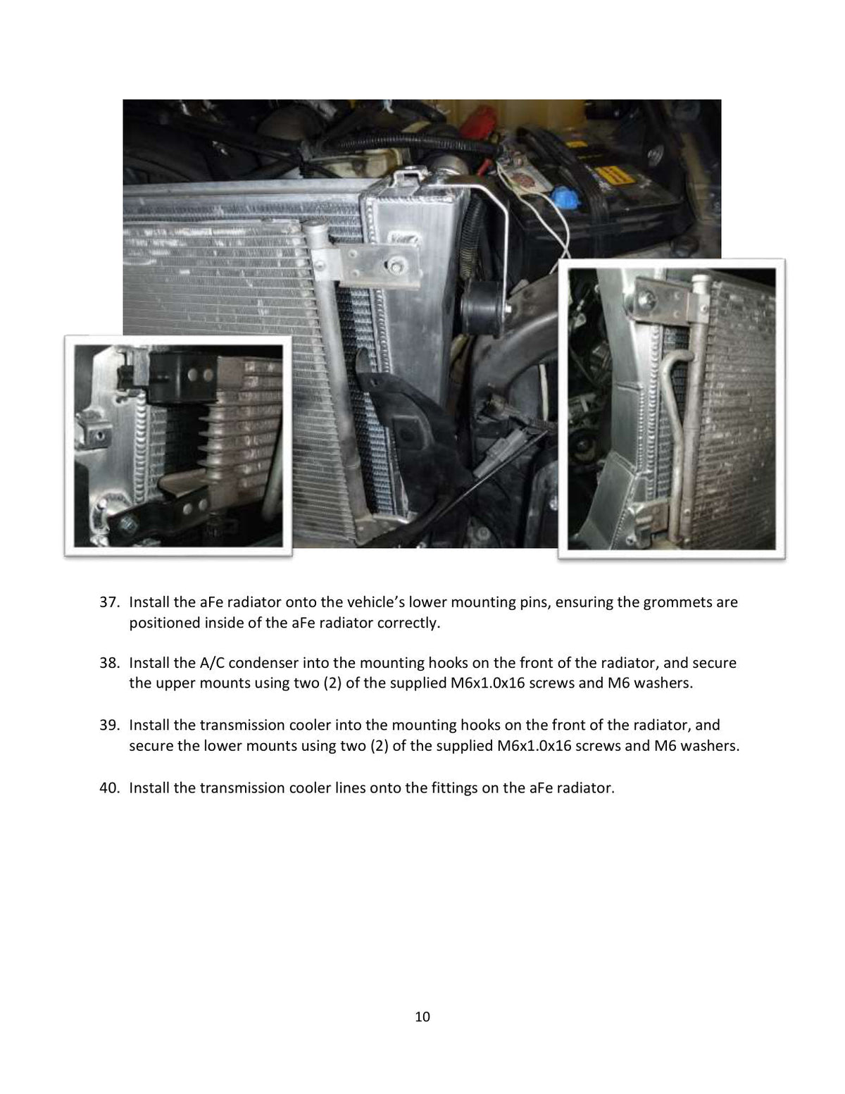 aFe BladeRunner Street Series Aluminum Radiator 08-10 Ford Diesel Trucks 6.4 Liter