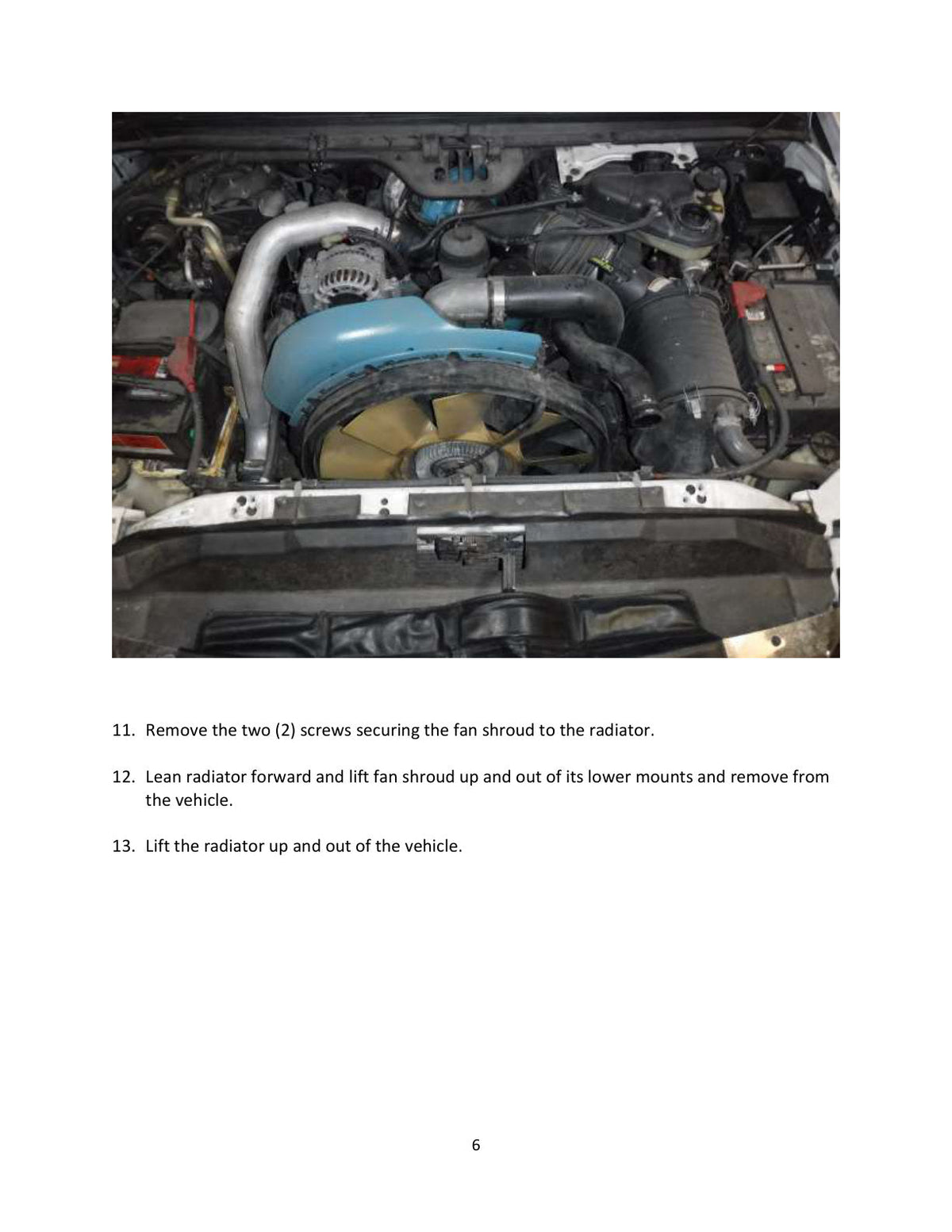 aFe BladeRunner Street Series Radiator 03-07 ford Diesel Trucks V8 6.0L