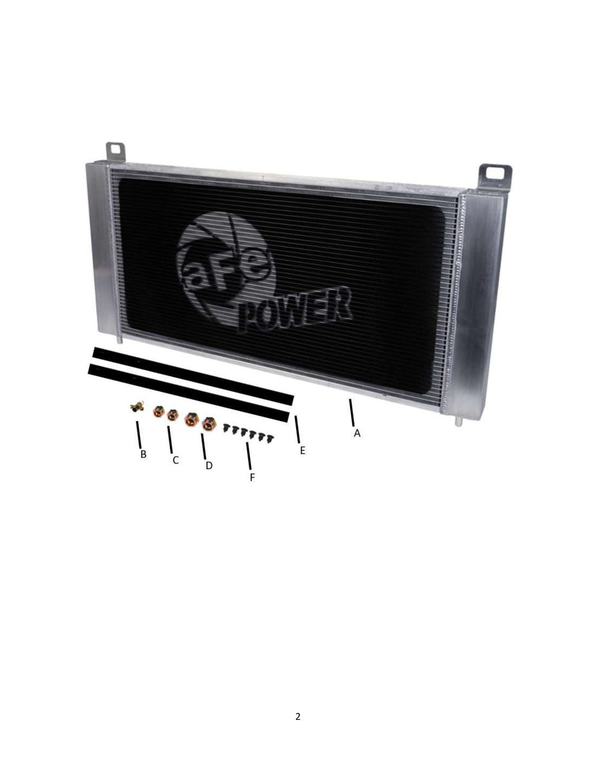 aFe BladeRunner Street Series Tube & Fin Aluminum Radiator 09-13 GM Gas Trucks 5.3L V8