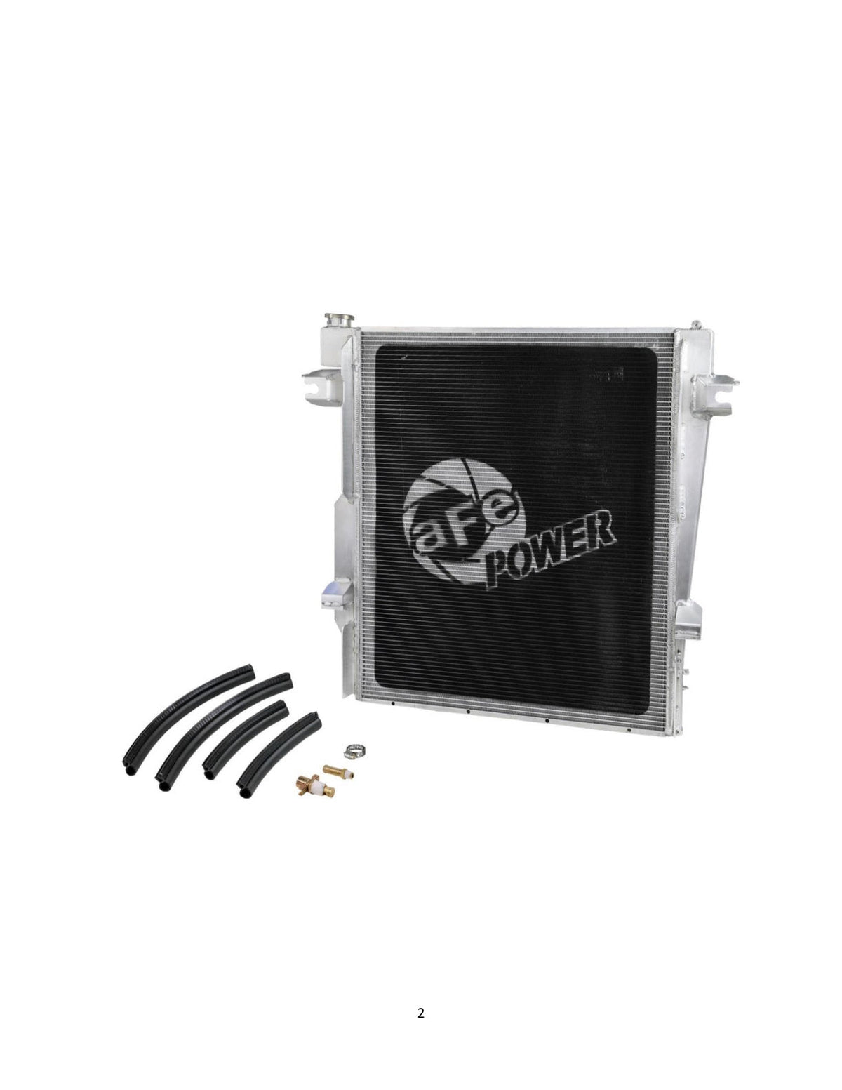 aFe 10-12 Dodge RAM L6-6.7L (td) BladeRunner Street Series High Capacity Aluminum Radiator