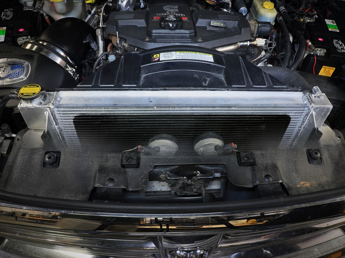 aFe 10-12 Dodge RAM L6-6.7L (td) BladeRunner Street Series High Capacity Aluminum Radiator