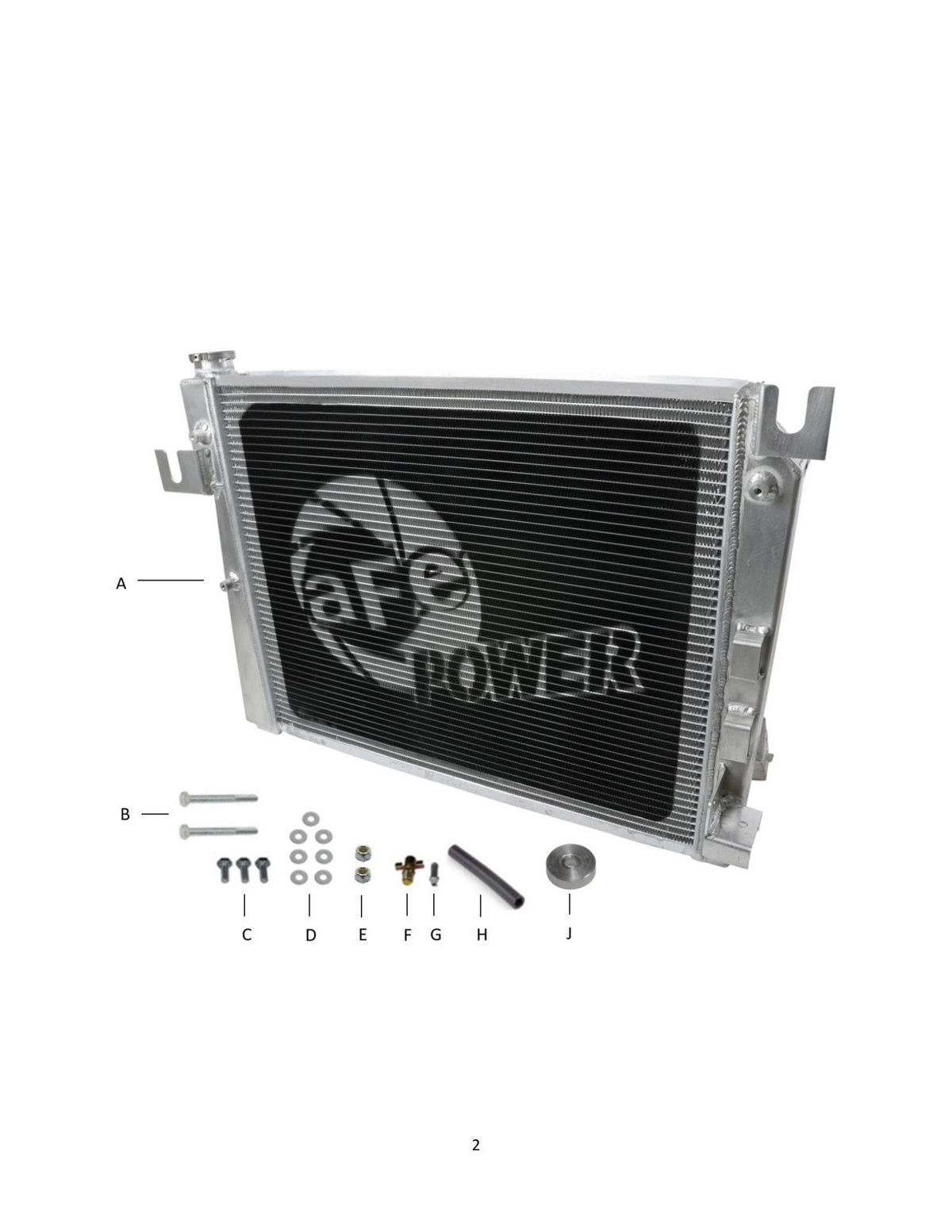 aFe BladeRunner Radiator Dodge Trucks 04-09 V8-5.7L HEMI