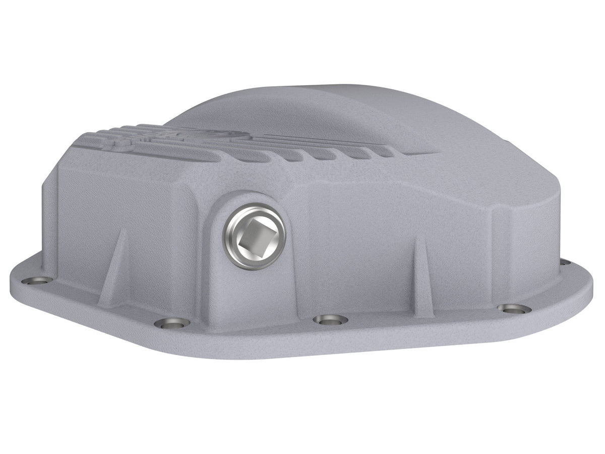 aFe Rear Differential Cover (Raw; Street Series); Dodge Diesel Trucks 94-02 L6-5.9L (td)