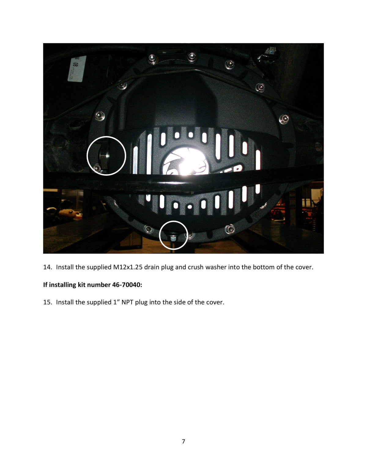 aFe Power Cover Diff Front Machined COV Diff F Dodge Diesel Trucks 03-11 L6-5.9/6.7L Machined