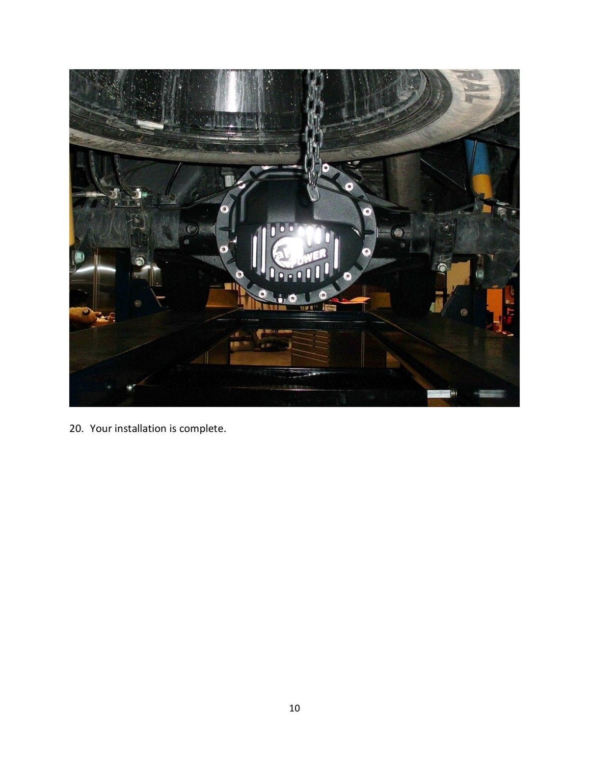 aFe Power Cover Diff Front Machined COV Diff F Dodge Diesel Trucks 03-11 L6-5.9/6.7L Machined