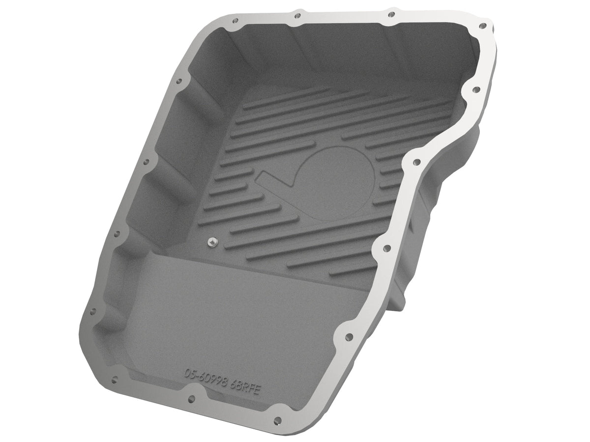 aFe Transmission Pan Cover (Raw); Dodge Diesel Trucks 07.5-12 L6-6.7L (td)
