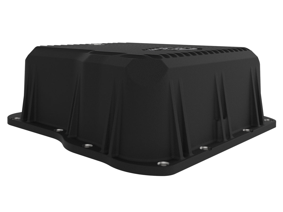 aFe Power Cover Trans Pan Machined Trans Pan GM Diesel Trucks 01-12 V8-6.6L Machined