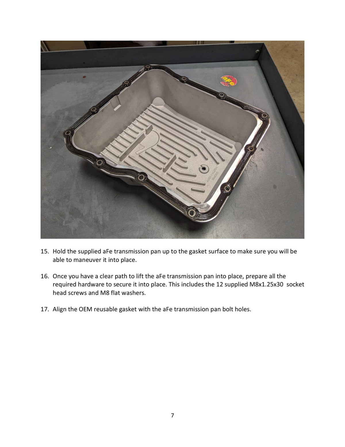 aFe Power Cover Trans Pan Machined Trans Pan GM Diesel Trucks 01-12 V8-6.6L Machined