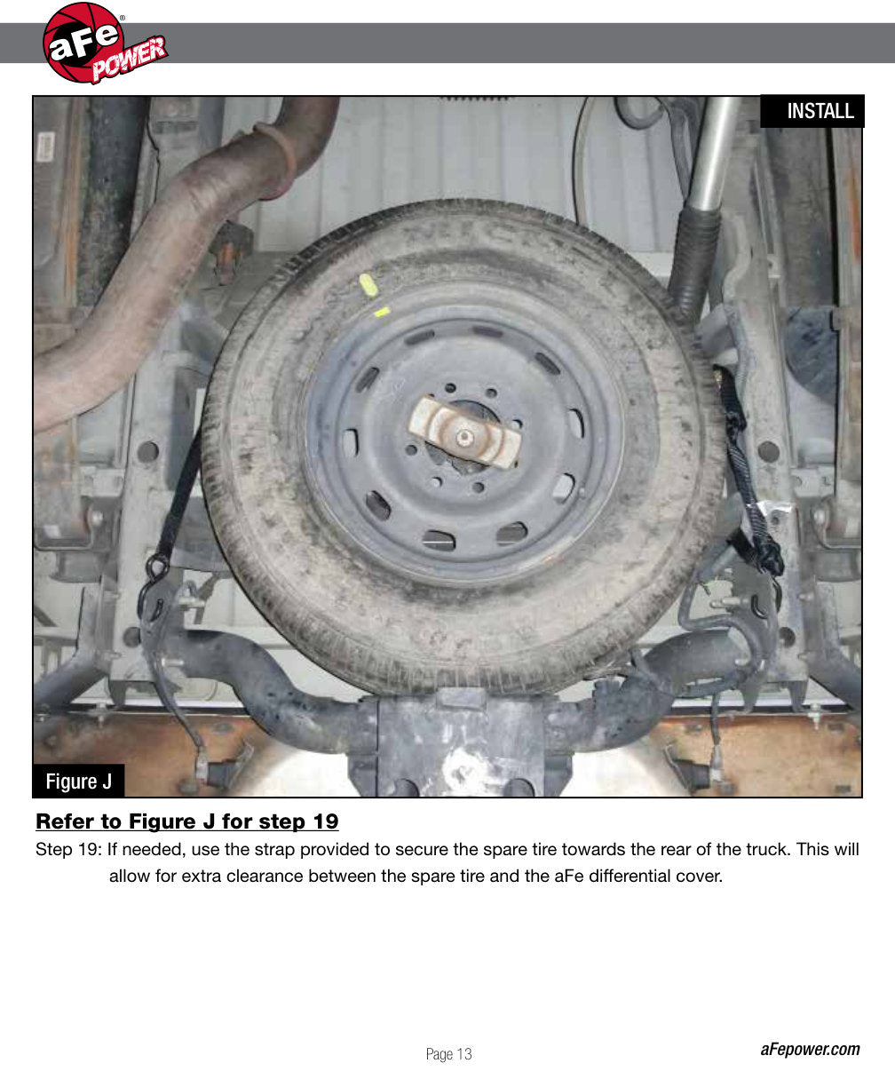aFe Power Cover Rear Differential COV Diff R Dodge Diesel Trucks 03-05 L6-5.9L Machined