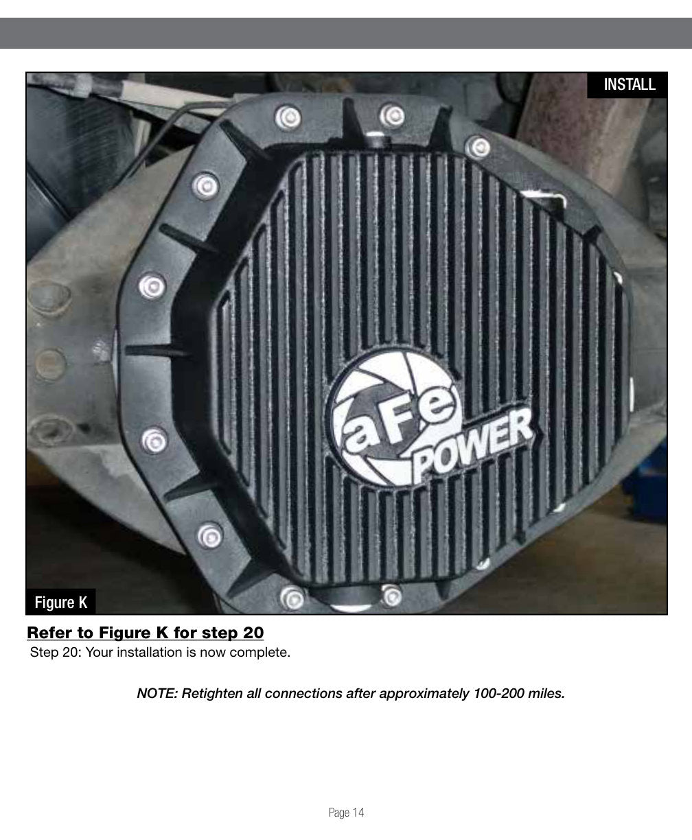 aFe Power Cover Rear Differential COV Diff R Dodge Diesel Trucks 03-05 L6-5.9L Machined