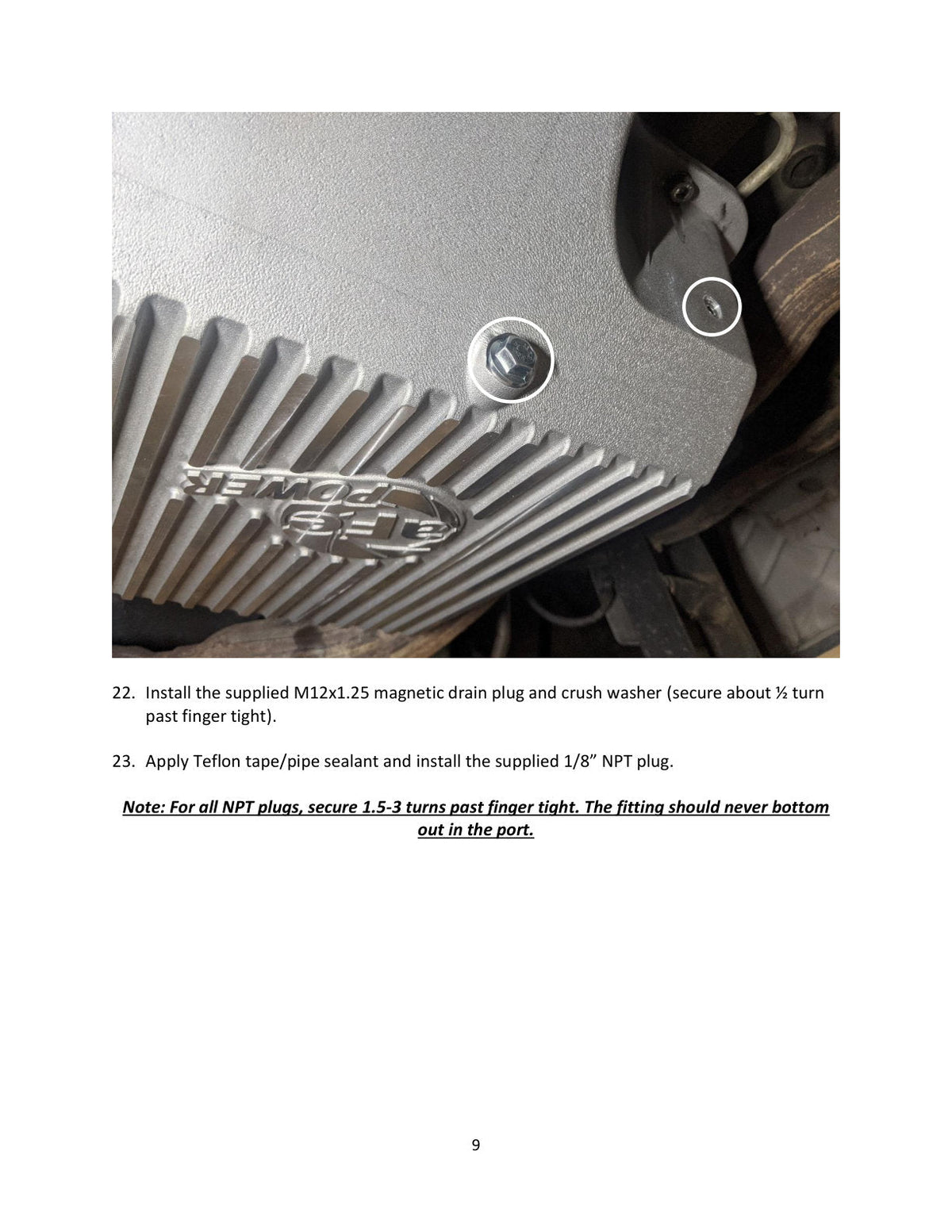 aFe Transmission Pan (Raw); Ford Diesel Trucks 03-10 V8-6.0/6.4L (td)