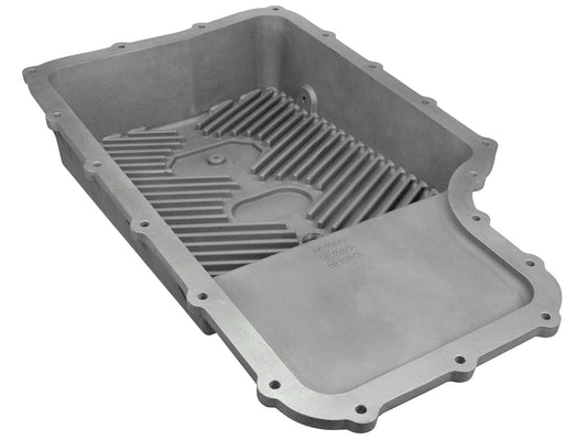 aFe Transmission Pan (Raw); Ford Trucks 6R140 11-14 V8-6.7L (td)