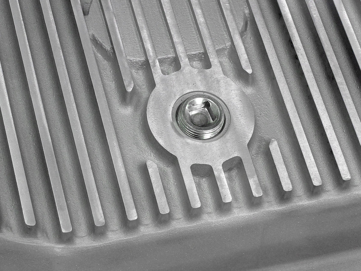 aFe Transmission Pan (Raw); Ford Trucks 6R140 11-14 V8-6.7L (td)