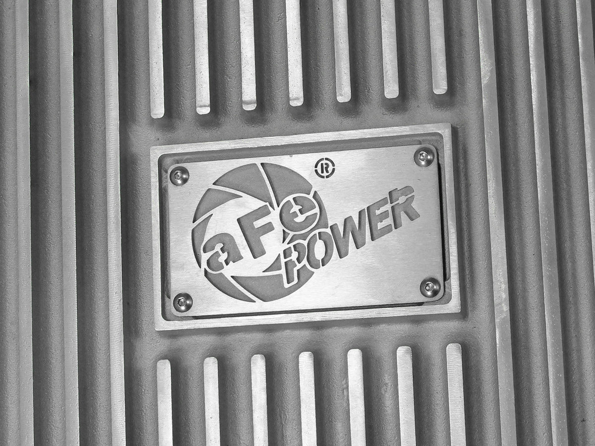 aFe Transmission Pan (Raw); Ford Trucks 6R140 11-14 V8-6.7L (td)