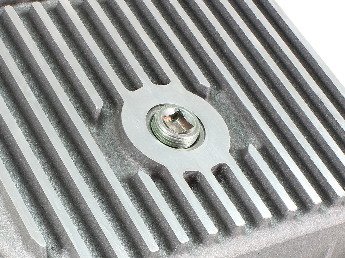 aFe Transmission Pan (Raw); Ford Trucks 93-08 AODE/4R70W