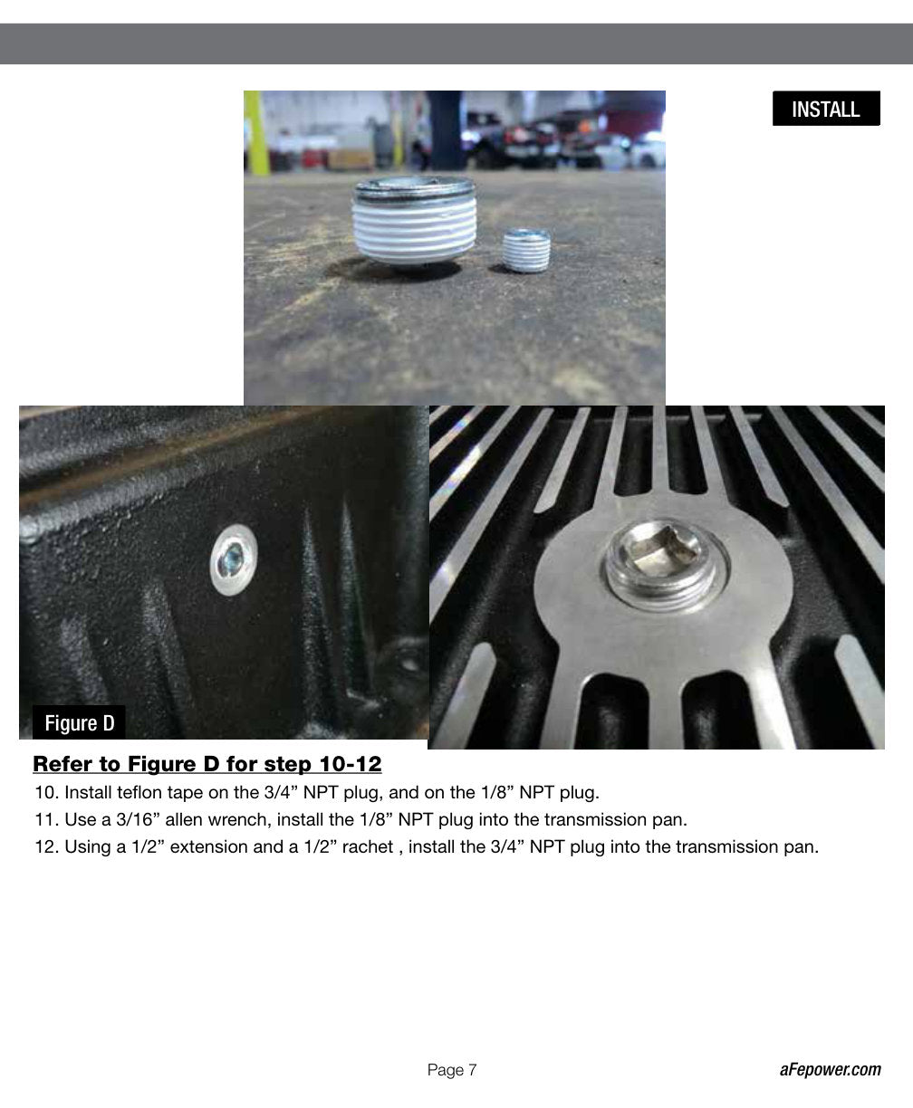 aFe Transmission Pan (Black w/ Machined Fins) GM Trucks 99-16 (4L60-E/4L60E/4L65E/4L70E/4L75E)