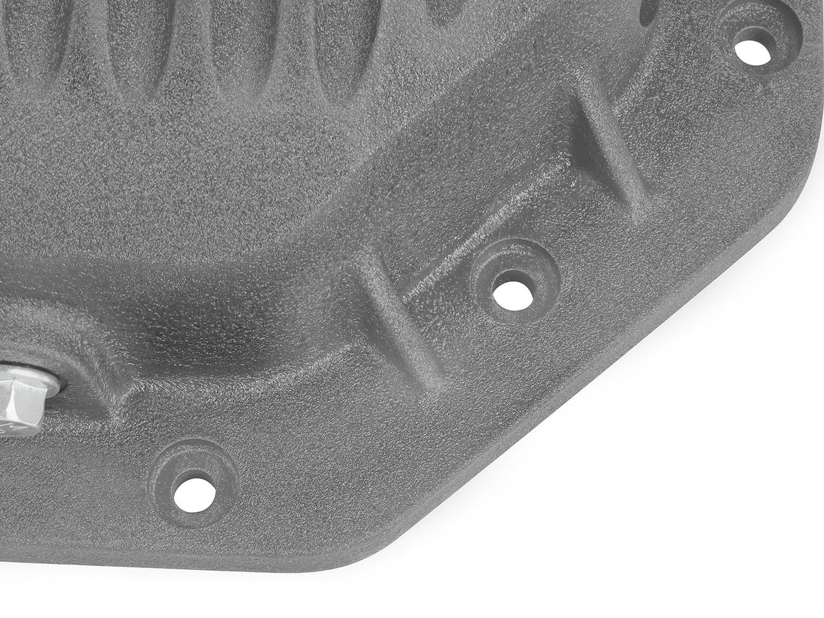 aFe Rear Differential Cover (Raw; Pro Series); Dodge/RAM 94-14 Corporate 9.25 (12-Bolt)