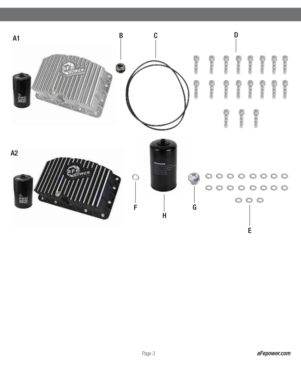aFe Street Series Engine Oil Pan Raw w/ Machined Fins; 11-17 Ford Powerstroke V8-6.7L (td)