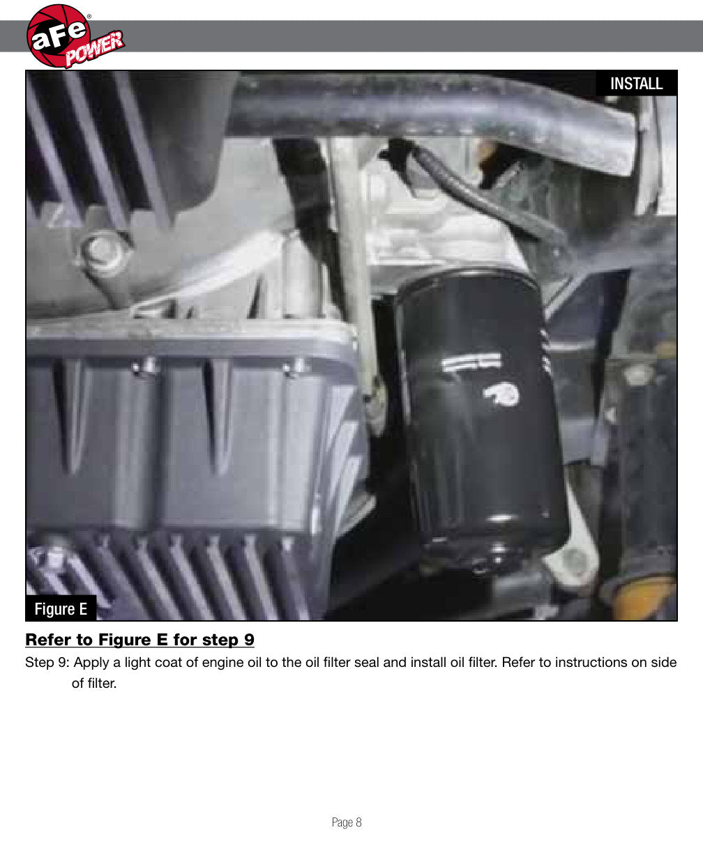 aFe Street Series Engine Oil Pan Raw w/ Machined Fins; 11-17 Ford Powerstroke V8-6.7L (td)