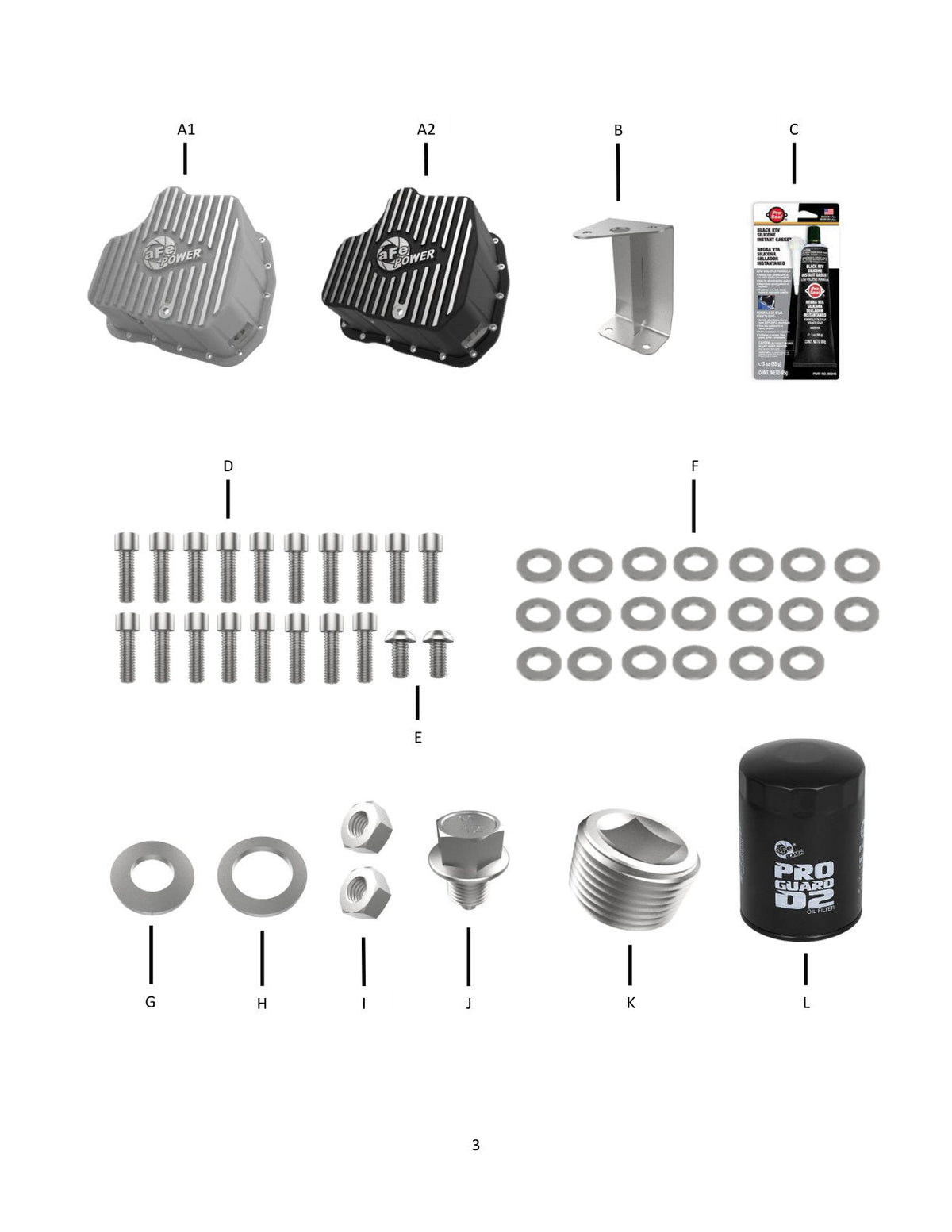 aFe Street Series Deep Engine Oil Pan 11-16 GM Duramax V8-6.6L (td)