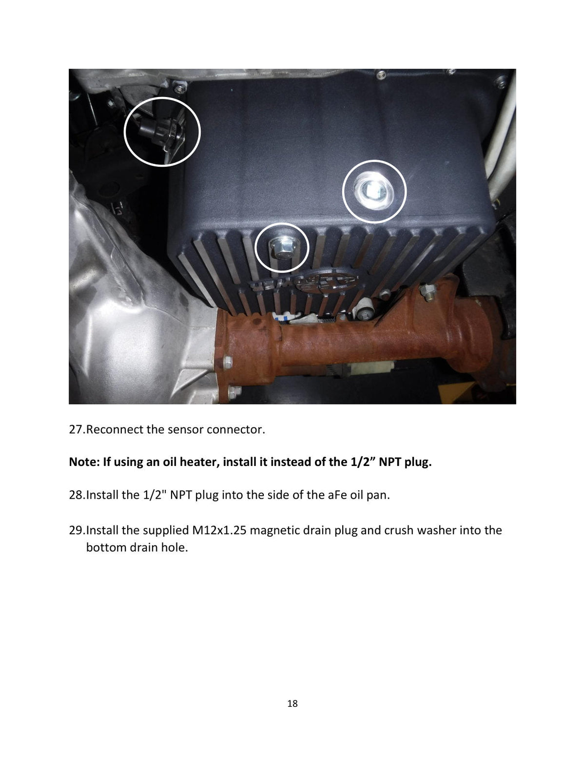 aFe Street Series Deep Engine Oil Pan 11-16 GM Duramax V8-6.6L (td)