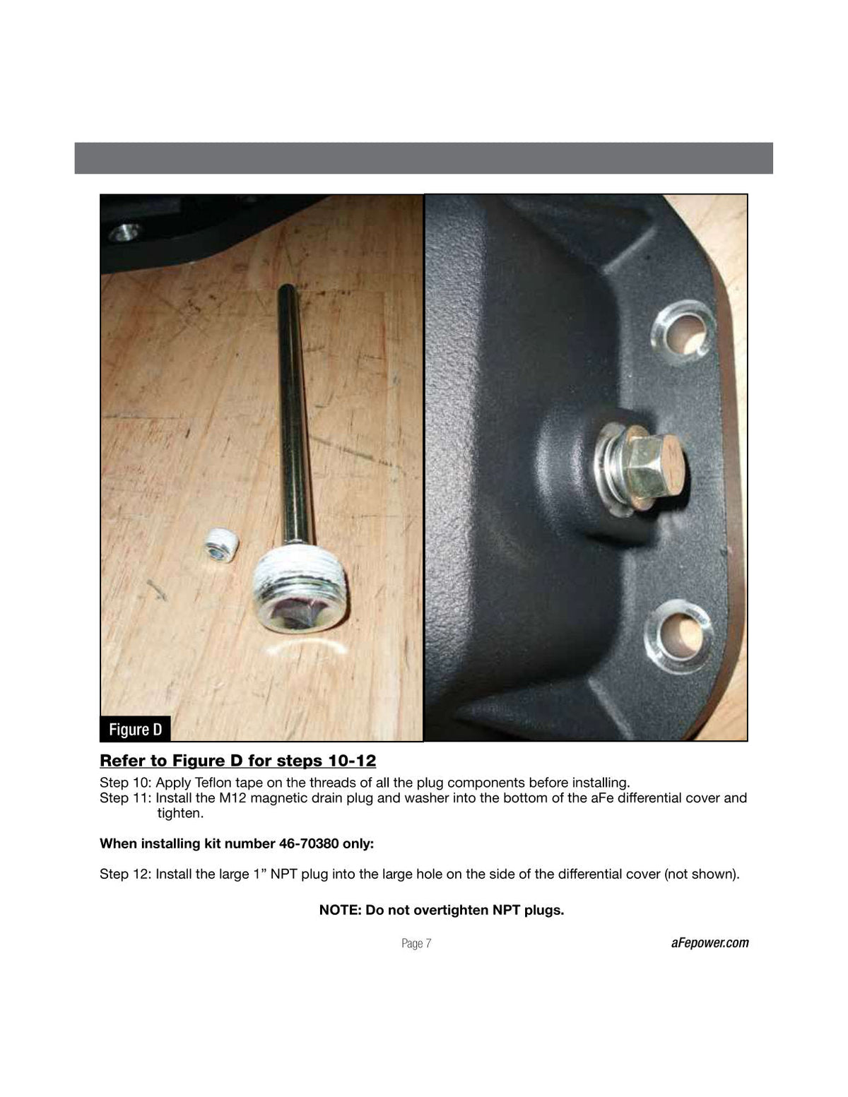 aFe Power Rear Diff Cover Raw Finish 2017 Ford F-350/F-450 V8 6.7L (td) Dana M300-14 (Dually)