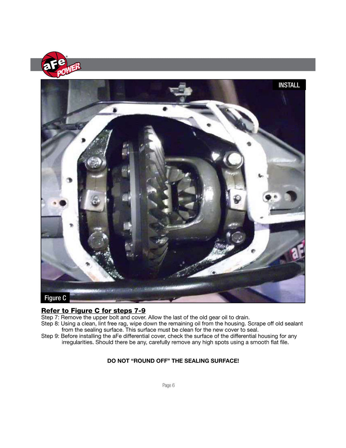 aFe Power Rear Diff Cover Black w/Machined Fins 17 Ford F-350/F-450 6.7L (td) Dana M300-14 (Dually)