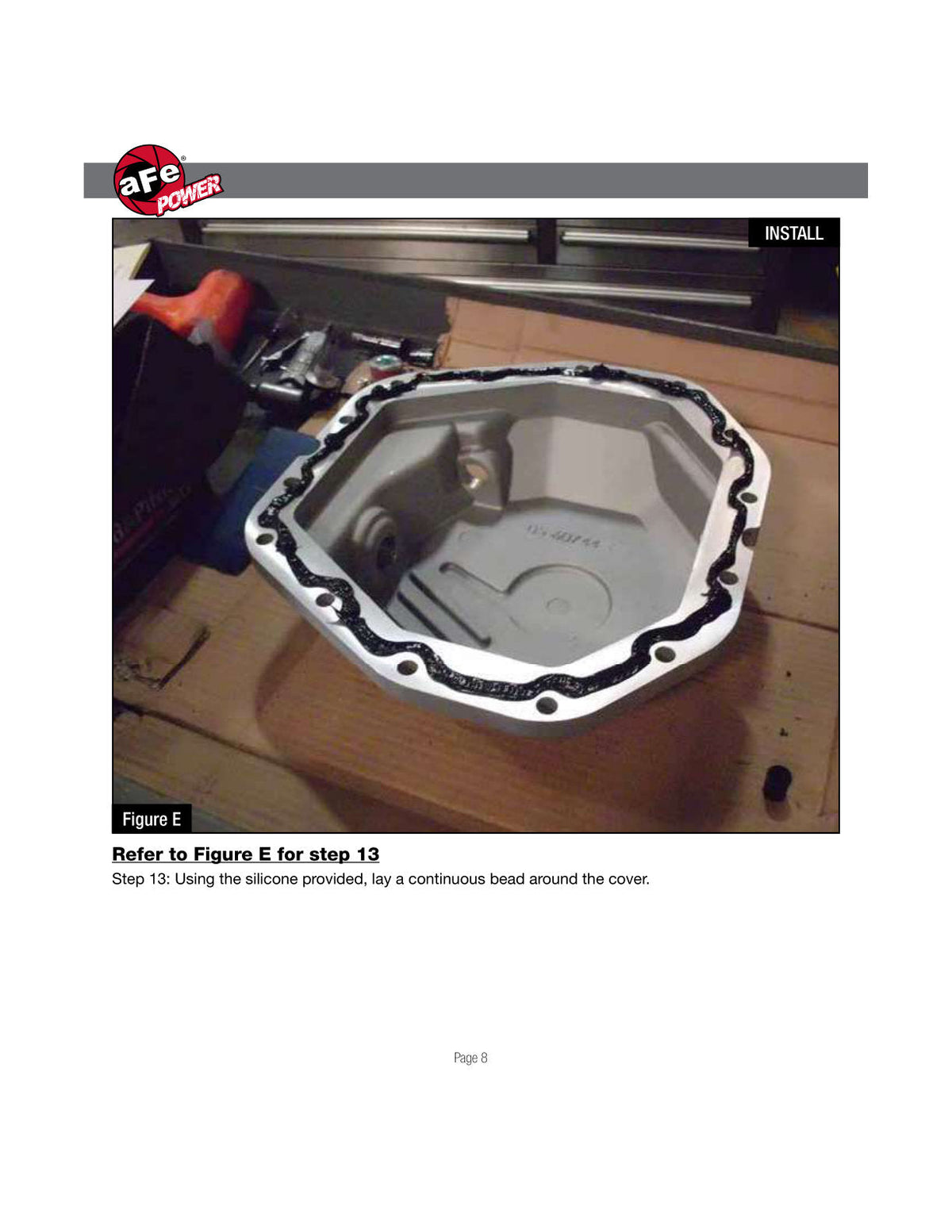 aFe Power Rear Diff Cover Black w/Machined Fins 17 Ford F-350/F-450 6.7L (td) Dana M300-14 (Dually)
