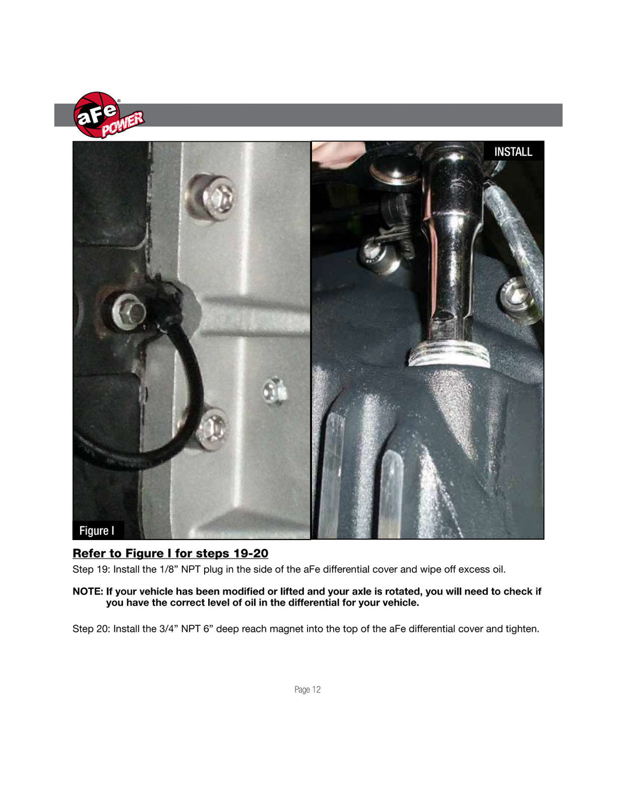 aFe Power Rear Diff Cover Black w/Machined Fins 17 Ford F-350/F-450 6.7L (td) Dana M300-14 (Dually)