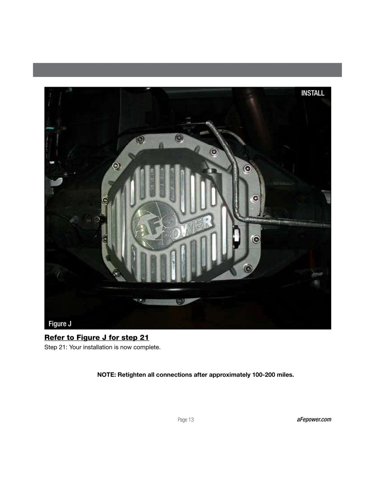 aFe Power Rear Diff Cover Black w/Machined Fins 17 Ford F-350/F-450 6.7L (td) Dana M300-14 (Dually)