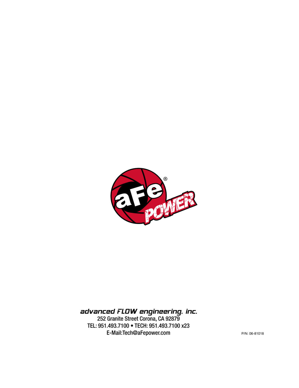 aFe Power Rear Diff Cover Black w/Machined Fins 17 Ford F-350/F-450 6.7L (td) Dana M300-14 (Dually)