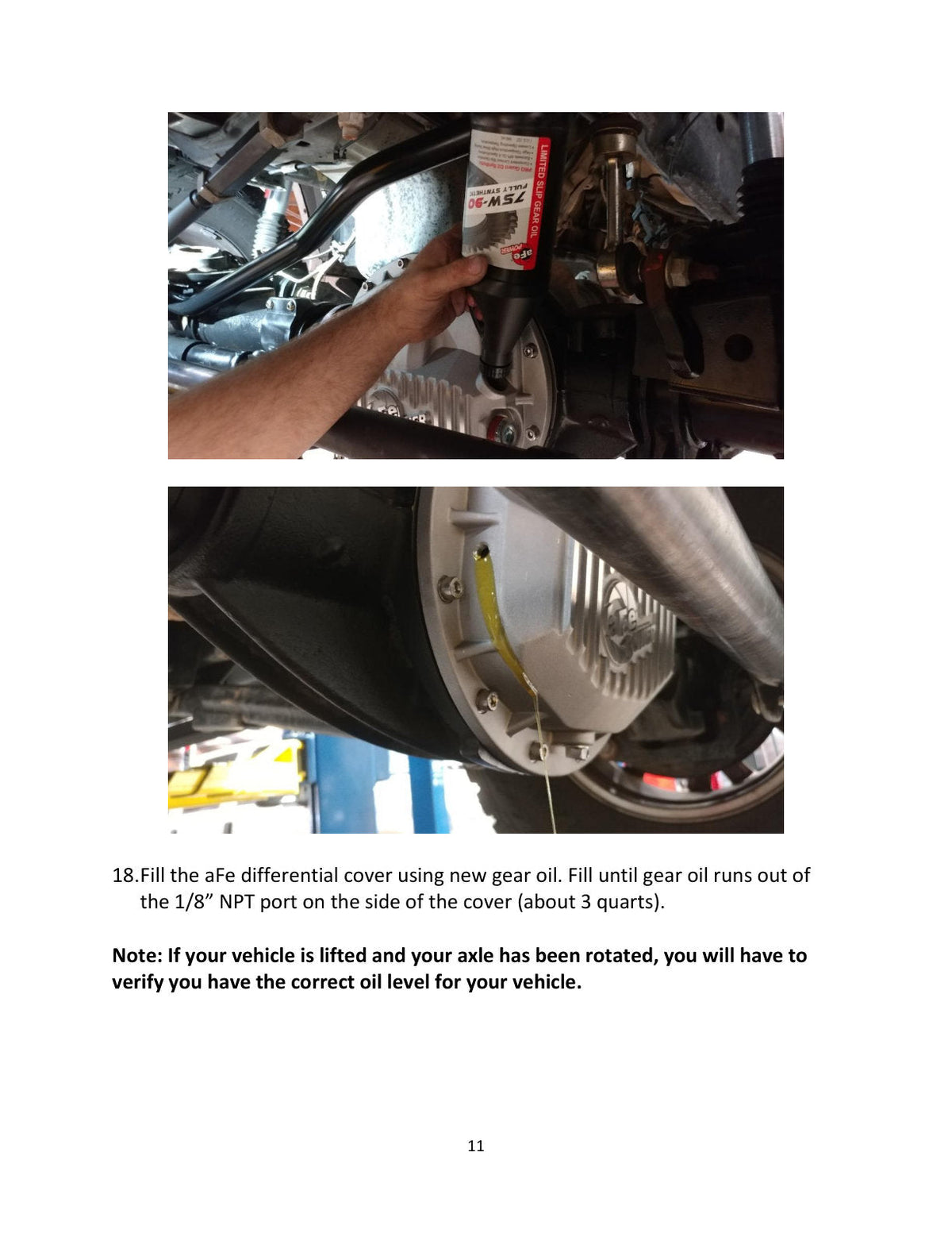 aFe Power Street Series Front Differential Cover Raw w/ Machined Fins 13-18 RAM V8 5.7/6.4L