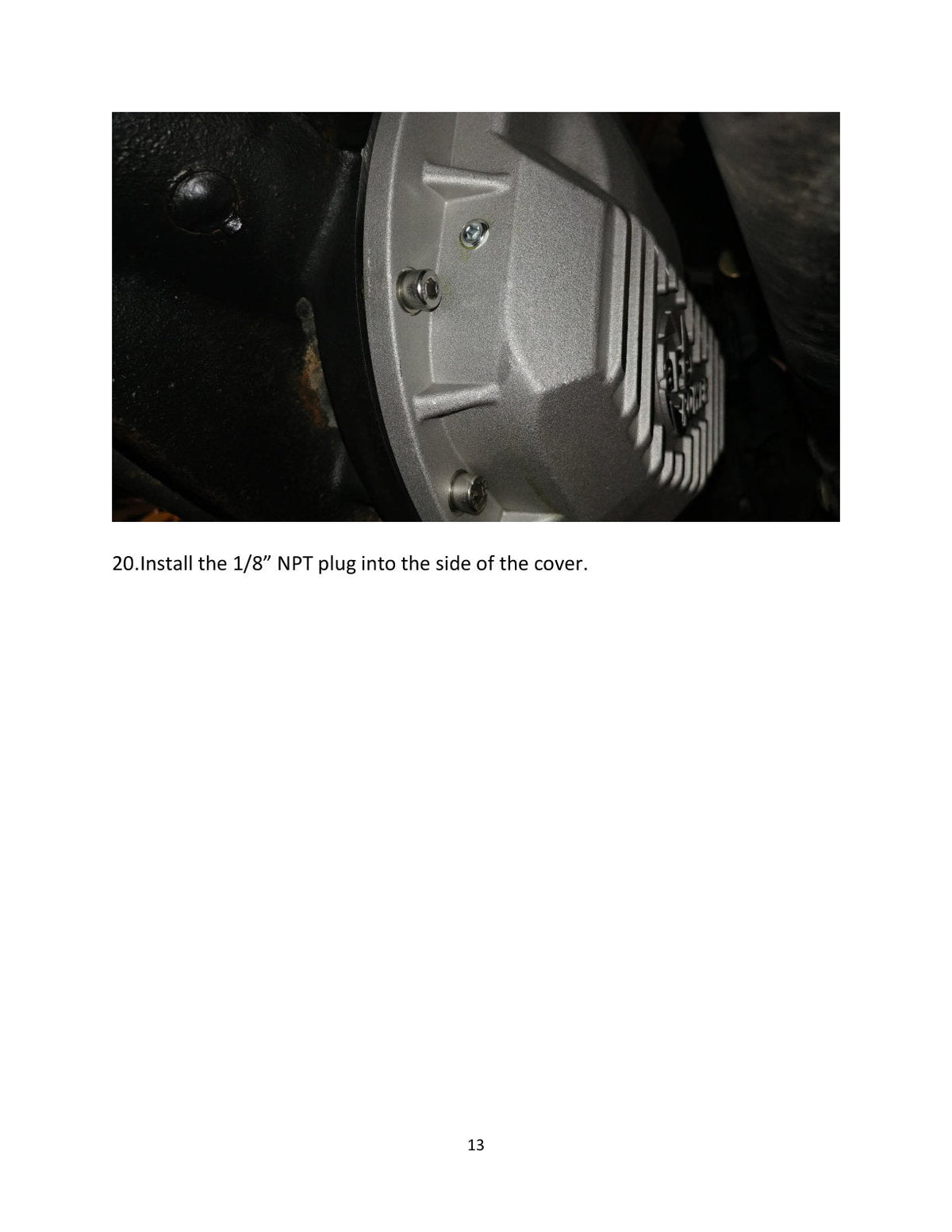 aFe Power Street Series Front Differential Cover Raw w/ Machined Fins 13-18 RAM V8 5.7/6.4L