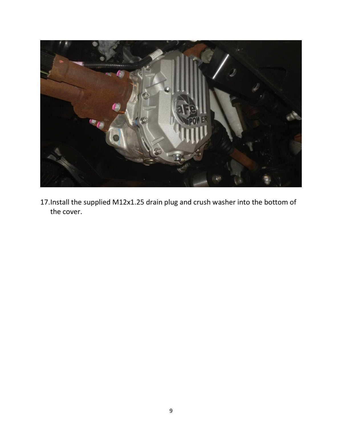 aFe Power 11-18 GM 2500-3500 AAM 9.25 Axle Front Differential Cover Raw Machined Street Series
