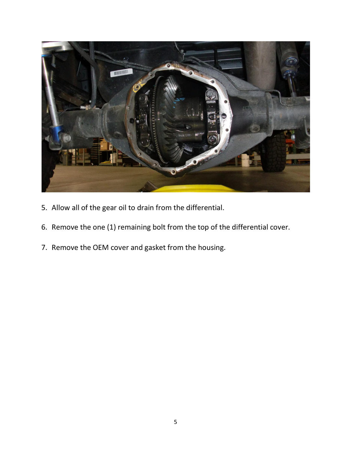 aFe Street Series Rear Differential Cover Raw w/ Machined Fins 01-18 GM Diesel Trucks V8-6.6L (td)