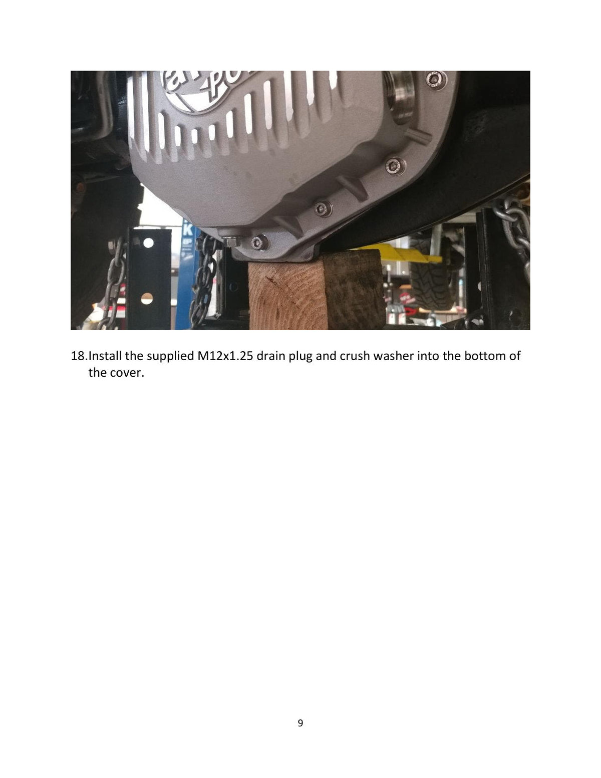 aFe Street Series Rear Differential Cover Raw w/ Machined Fins 01-18 GM Diesel Trucks V8-6.6L (td)