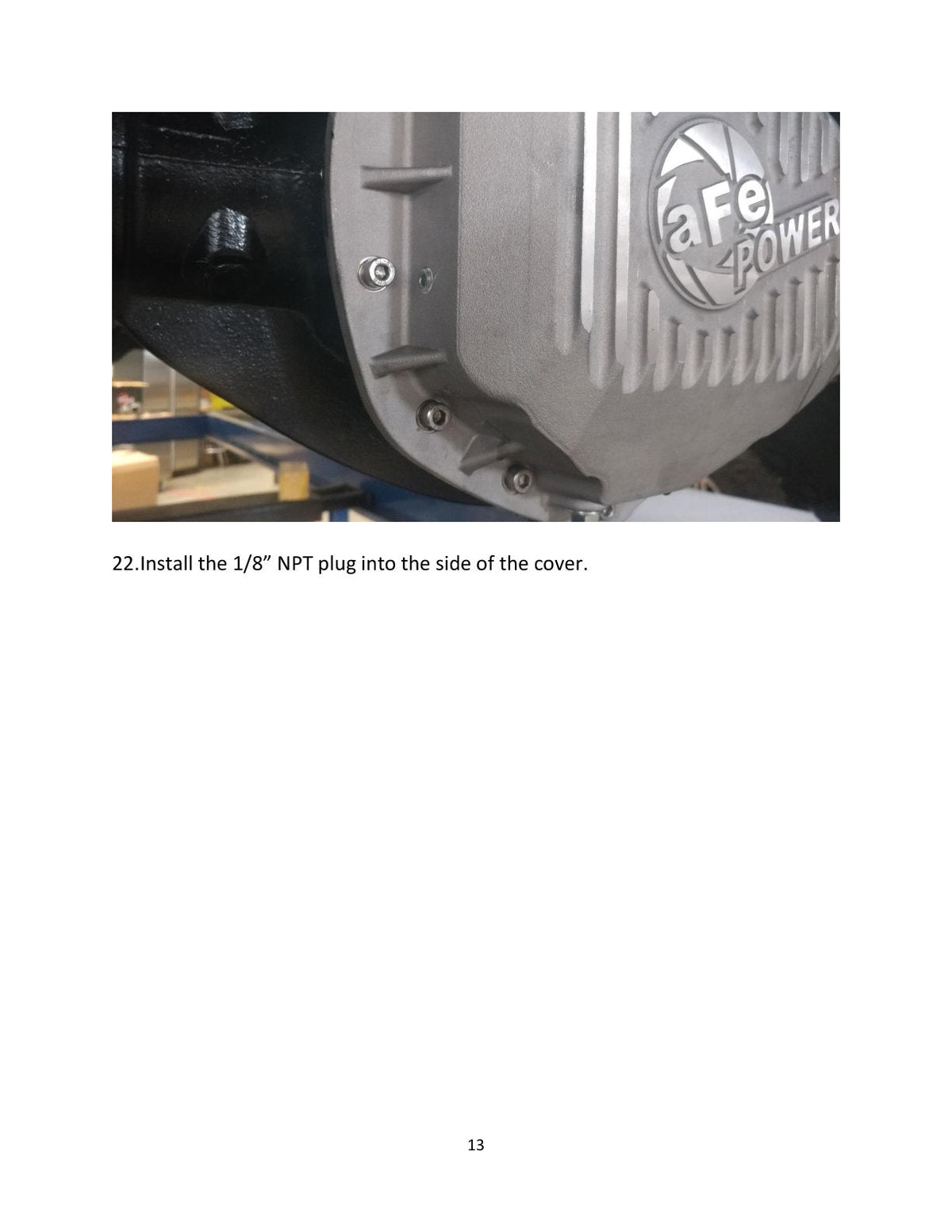 aFe Street Series Rear Differential Cover Raw w/ Machined Fins 01-18 GM Diesel Trucks V8-6.6L (td)