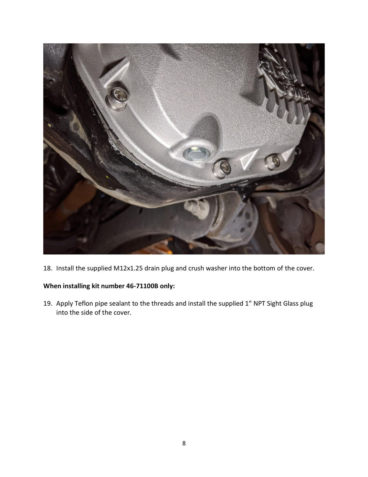 aFe Street Series Dana 60 Front Differential Cover Raw w/ Machined Fins 17-20 Ford Trucks (Dana 60)