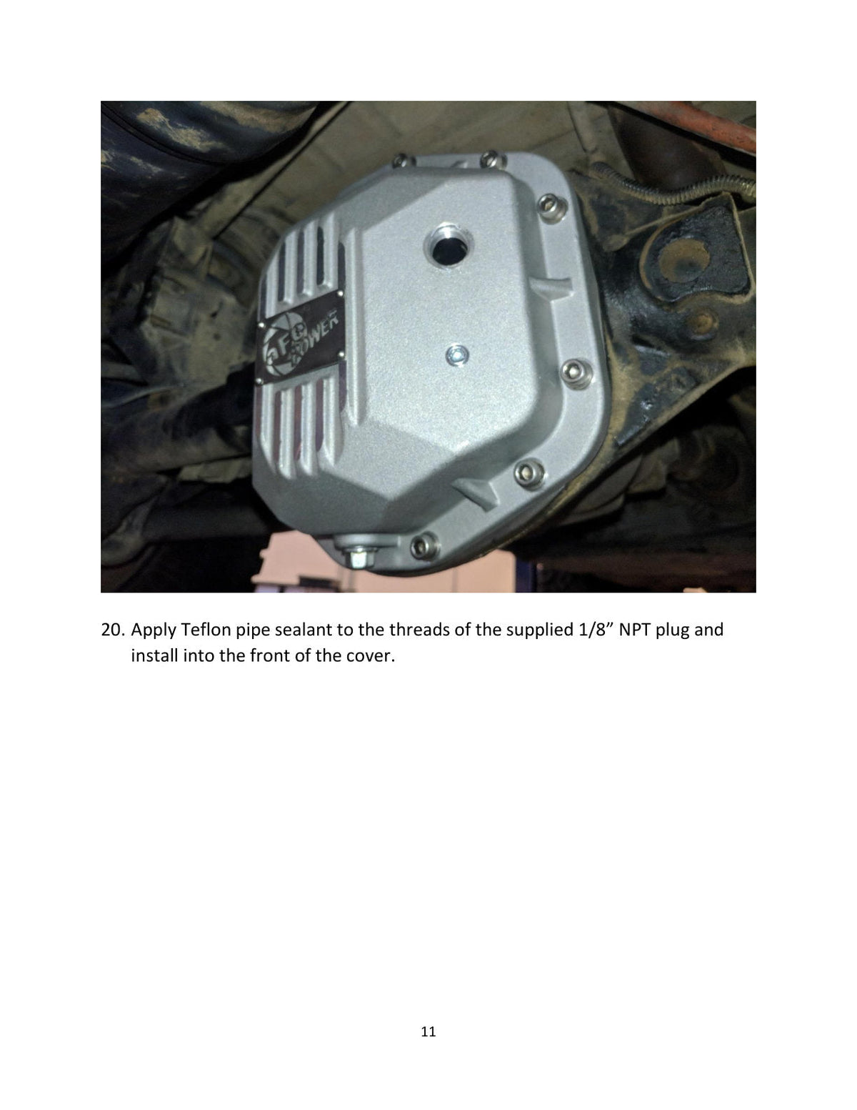 aFe 97-18 Jeep Wrangler TJ/JK Dana 44 Street Series Differential Cover w/ Machined Fins - Raw
