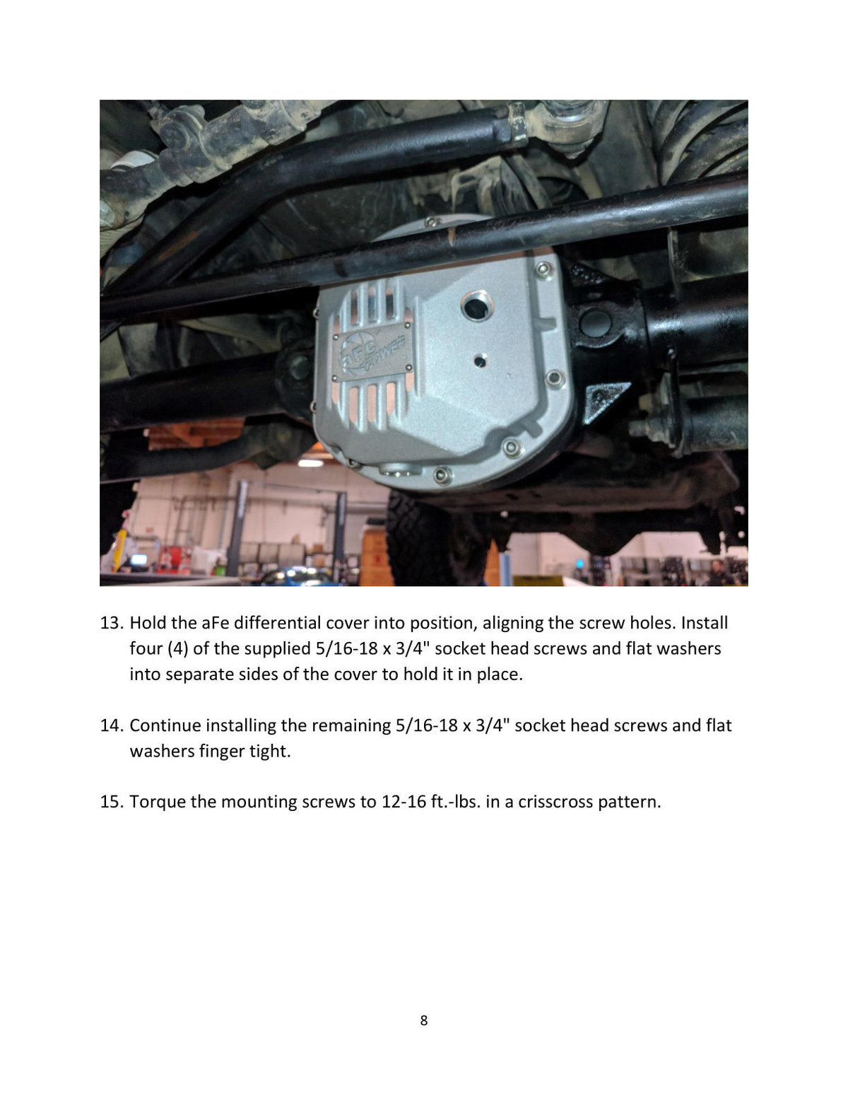 aFe 97-18 Jeep Wrangler TJ/JK Dana 30 Street Series Differential Cover w/ Machined Fins - Raw
