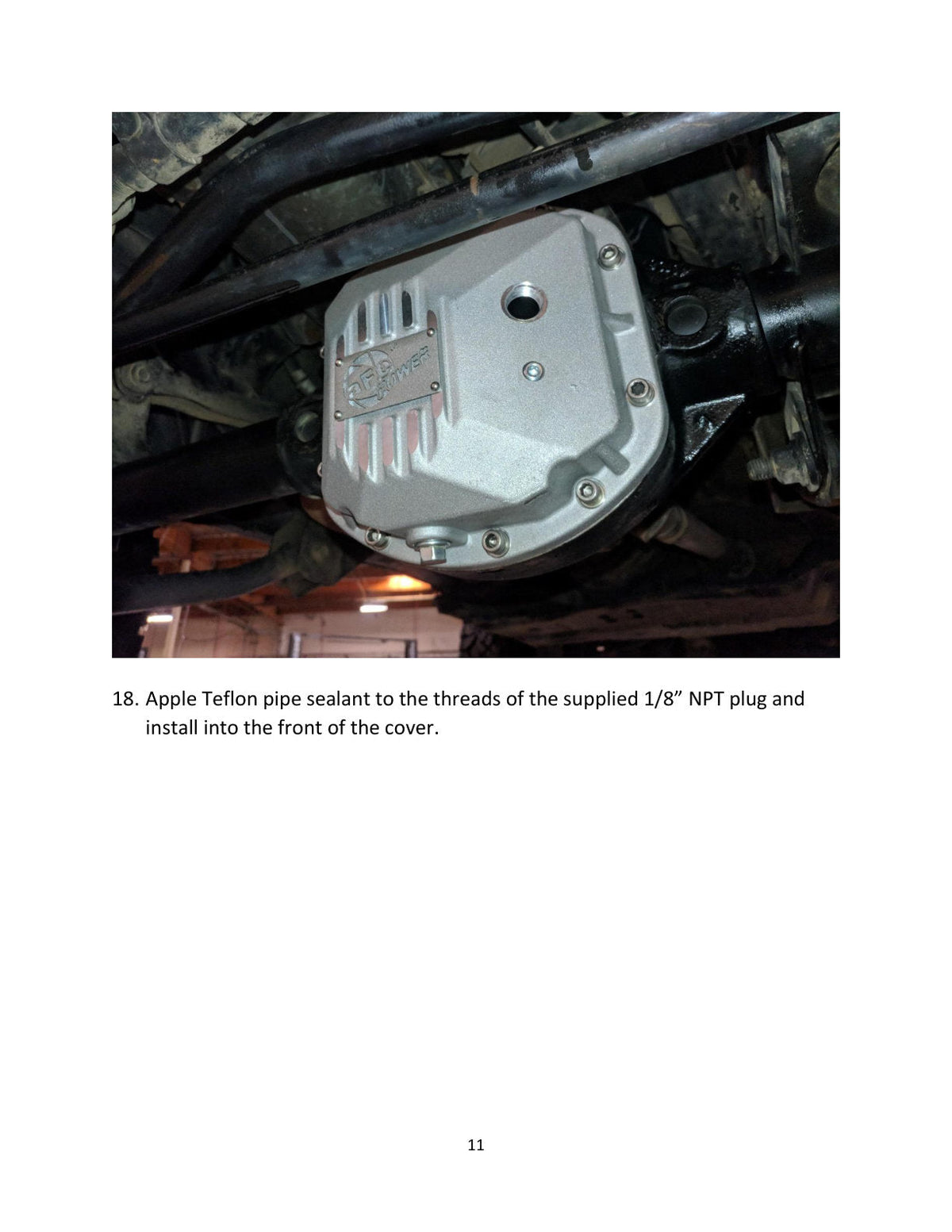 aFe 97-18 Jeep Wrangler TJ/JK Dana 30 Street Series Differential Cover w/ Machined Fins - Raw